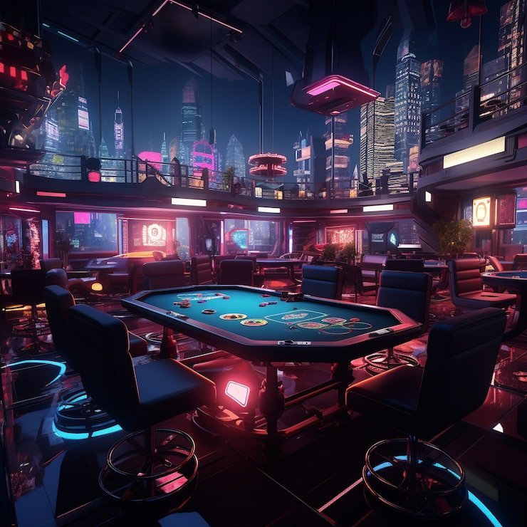 Layar Teen Patti dengan pilihan taruhan